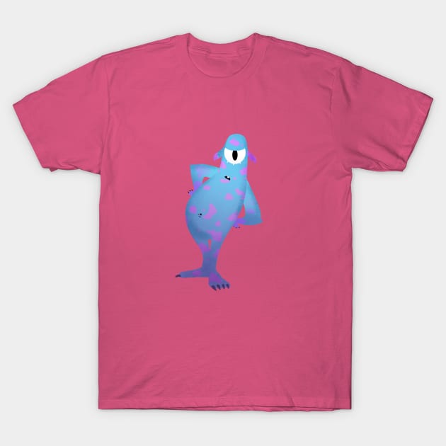 Cute Monster T-Shirt by VallBel